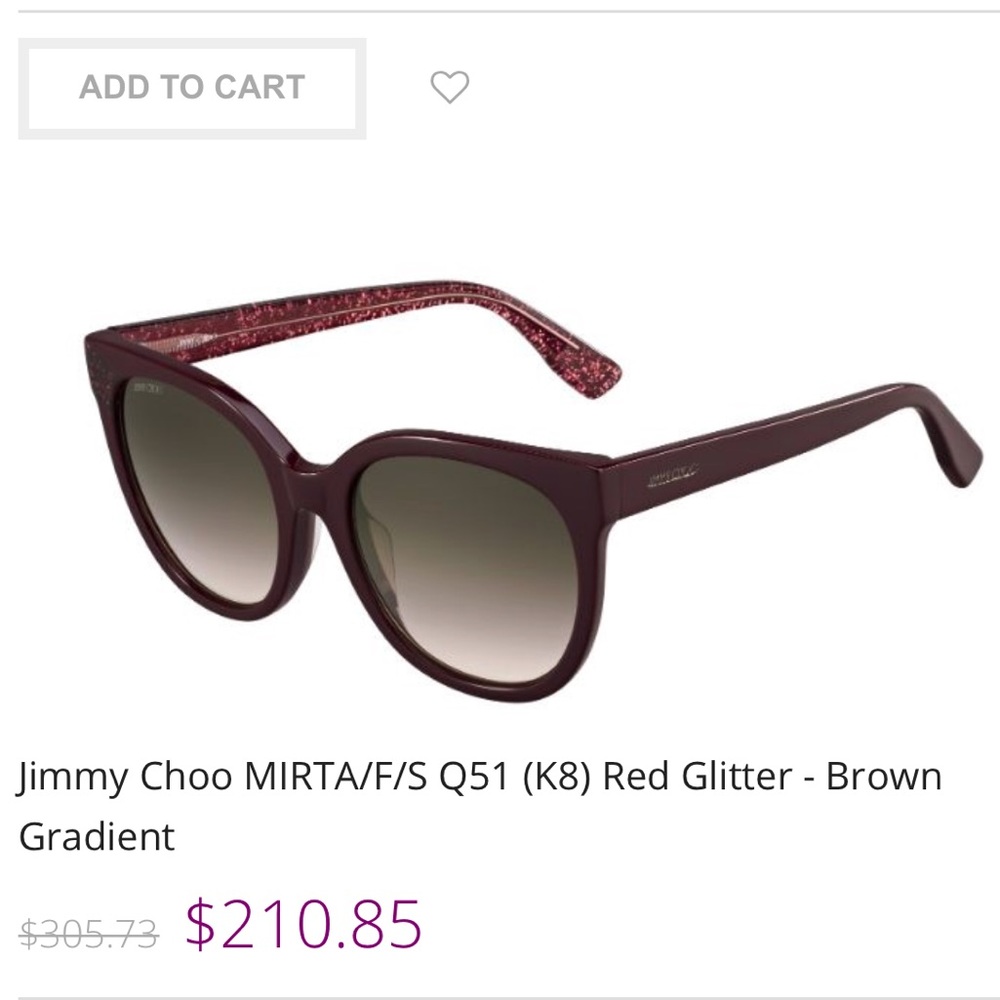 JIMMY CHOO new sunglasses 😎